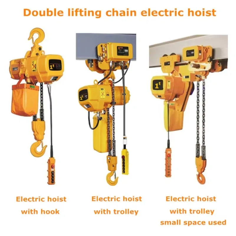 220 فولت 5 طن رافعة كهربائية سلسلة رافعة جديدة 3T سلسلة كهربائية كتلة رافعة تشغيل عربة نوع للبيع بالتجزئة