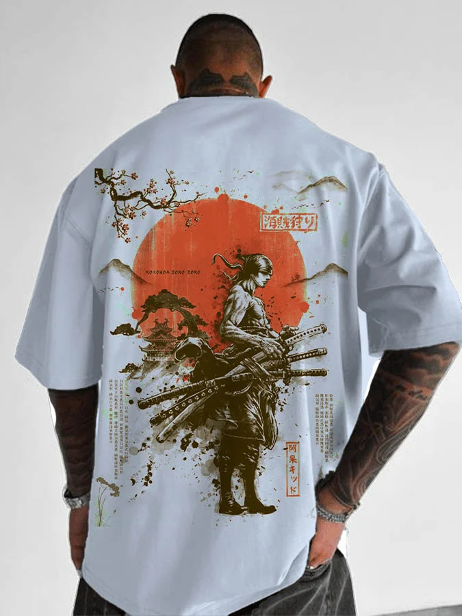Une pièce Action Anime Zoro imprimer hommes femmes coton T-shirt Harajuku Y2K Streetwear été décontracté graphique surdimensionné T-shirt hauts