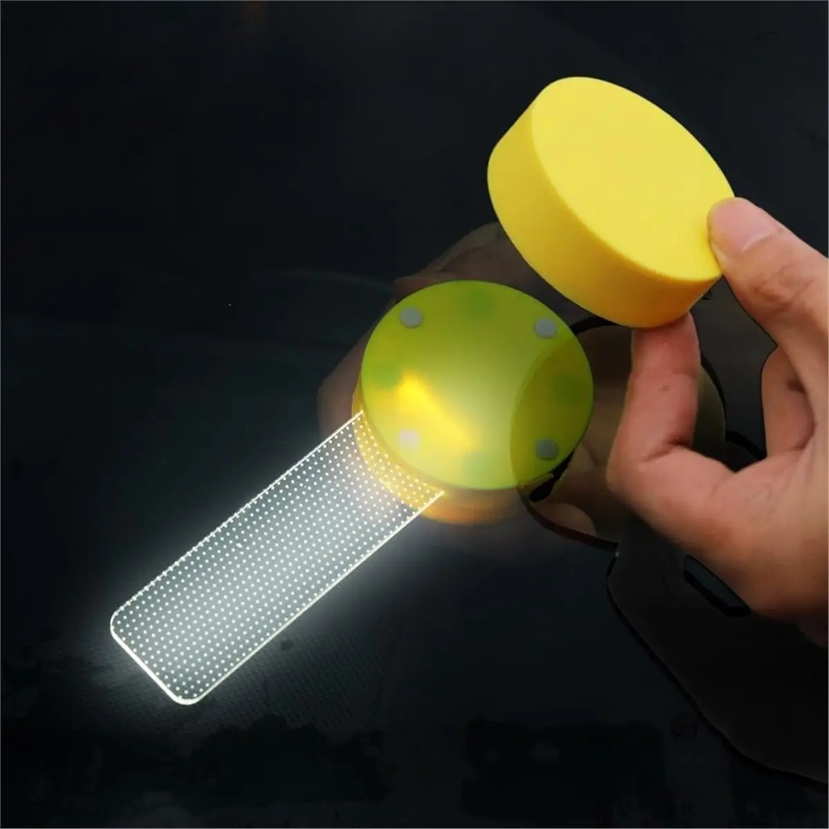Rechargeable Window Film Pattern Cutter Lighting Wrap Cutting Light,Car Wrapping Tools for Film Cutting and Application
