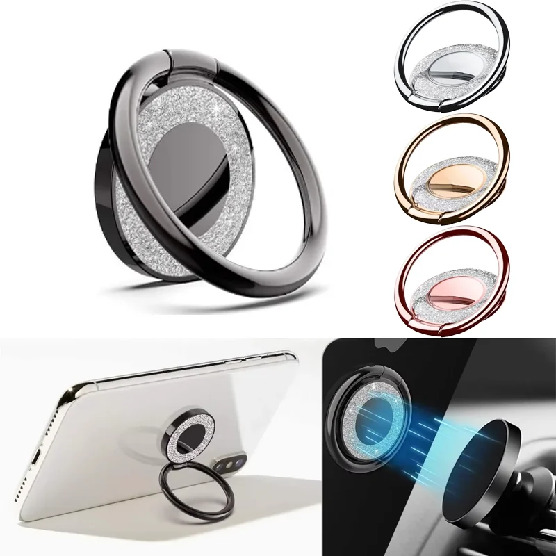 

Держатель для мобильного телефона, универсальный держатель для телефона с вращением на 360 градусов, круглая пряжка для кольца на палец, держатель для телефона для Iphone и планшетов