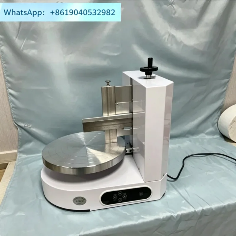 4-12 inch Cake Frosting Icing Coating Machine Cake Plastering Cream Layer Filling Decorating Maker Smoother Machine