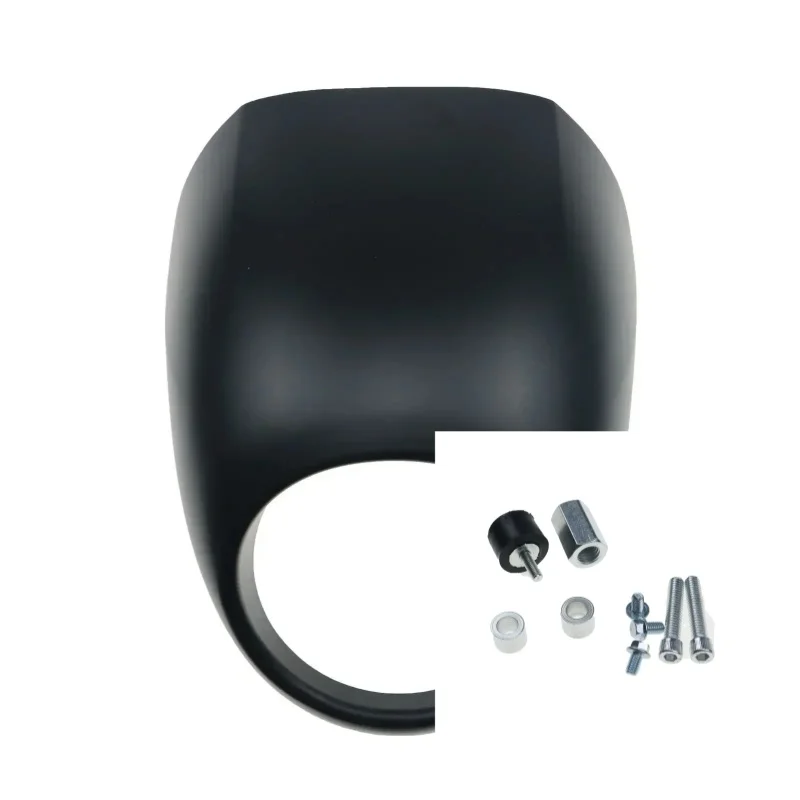 

Матовая черная маска для фар мотоцикла, обтекатель для Harley 883 1200 XL Dyna FX