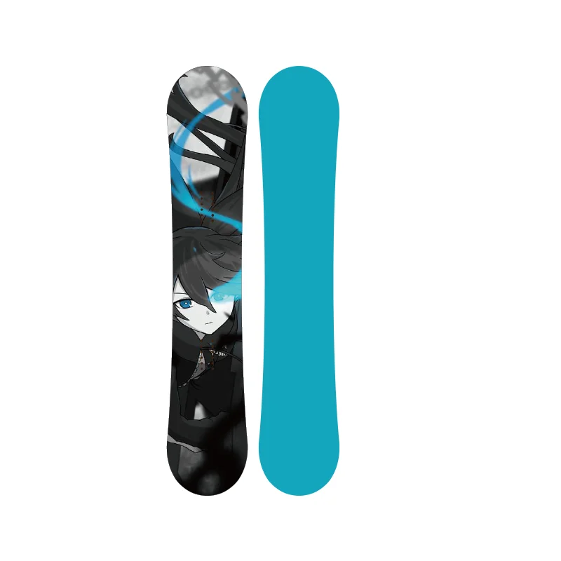 Wholesale Snowboard Plain White Wooden Board Sintered Extruded Base Binding for All Mountain Sports