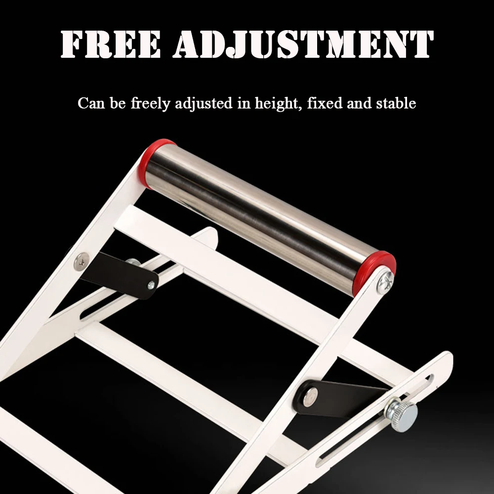 Stainless Steel Cutting Machine Support Shelf Foldable Portable Support Rack For Woodworking