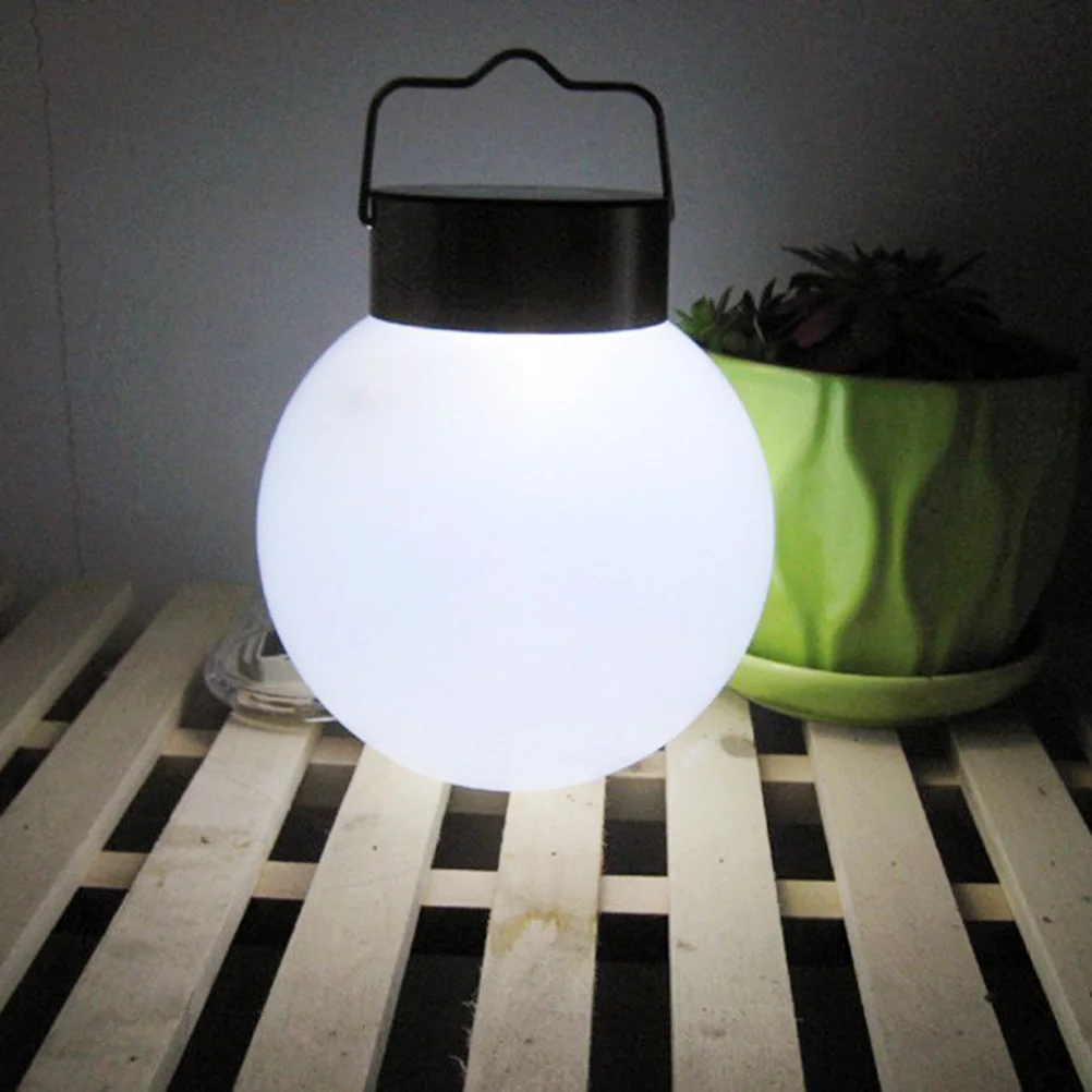 مقاوم للماء حديقة ضوء الشمس LED كروية معلقة مصباح الفولاذ المقاوم للصدأ الثريا للممرات في الهواء الطلق الأماكن العامة #2