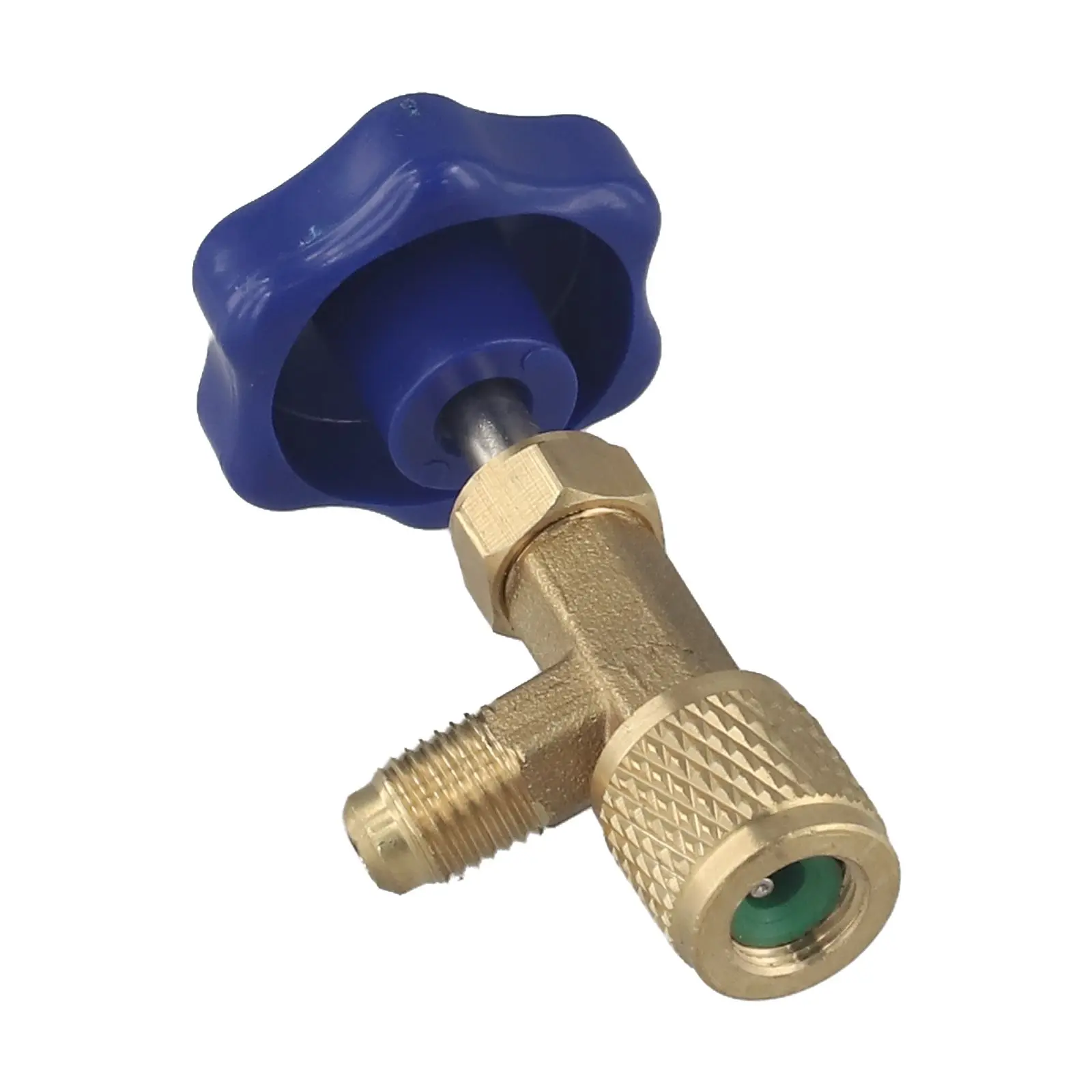 1PC Low Pressure Dispensing Valve Bottle Opener 1/4 SAE Connector For R22 R134a R410A Gas Car AC Tank Valve Accessories