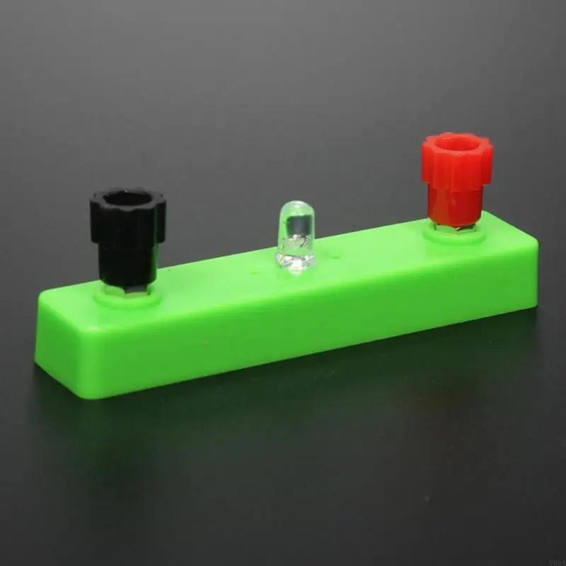Y98A Interactive Light Emitting Diode Experiment Props STEM Physics Electric Circuit Board Learning Tool voor studentenleraar