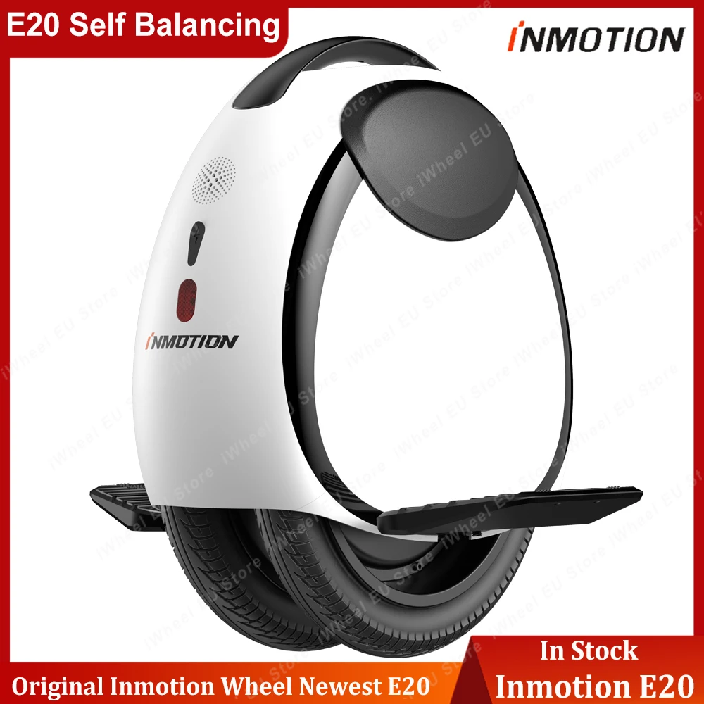 

Newest EU Stock INMOTION E20 Self Balancing Vehicle Unicycle 30 Km Range Bluetooth Speaker Dual Motor Unicycle