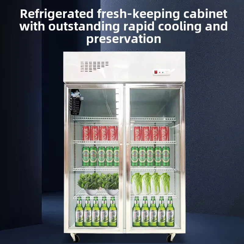 Malatang String Refrigeration Display Cabinet Cold