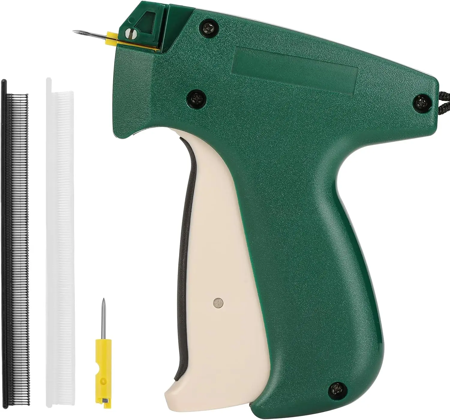 

Fine Stitch Gun for Clothing, Quick Fabric Fixer with 2 Needles & 3000 Fasteners