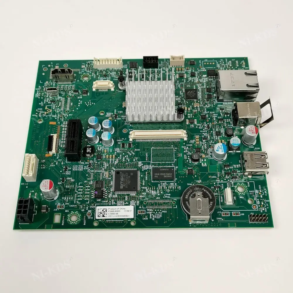 F2A68-67915 Formatter (Main Logic) PC Board Assembly for HP LaserJet Ent M506dn M506 506 Main Board Formatter Board F2A68-60004