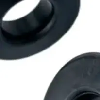 5pcs Rubber Sleeve Damper For Gym Weight Stack Selecting Rod Spacers Shock Absorbing Bushing Fitness Machine Parts Black