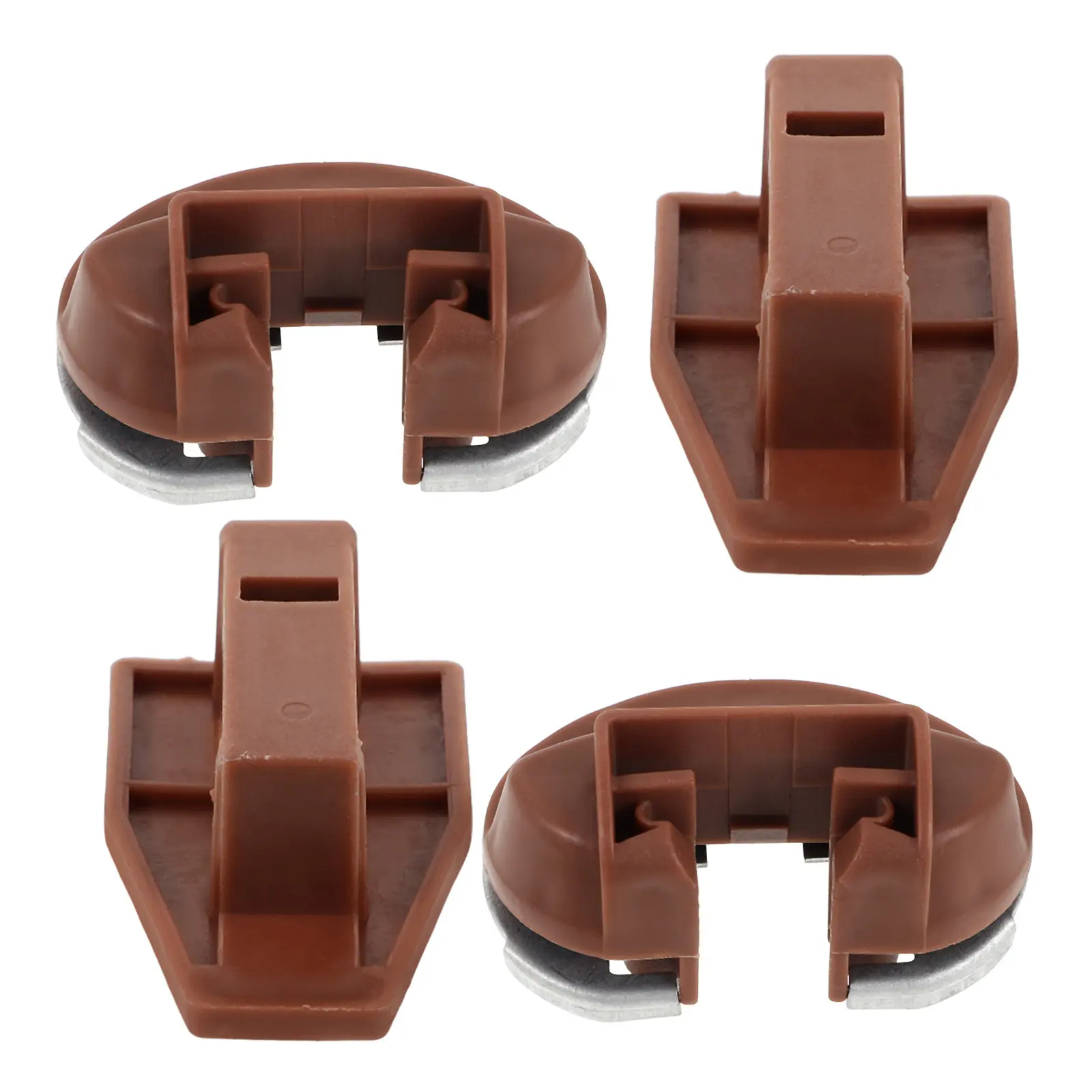 2Sets Drawer Slides Stops Precise Installation Locator Drawer Repair Kit Dresser Guides Plastic Replacement Parts Stopper