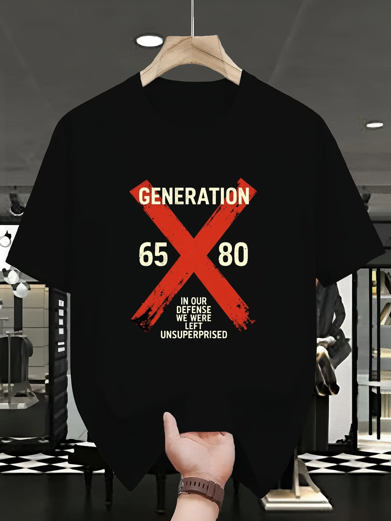 تي شيرت صيفي بأكمام قصيرة على الموضة لعام 2025، طراز مصمم للجنسين، كلاسيكي، عصري، متعدد الاستخدامات، مسامي، ملابس يومية #1