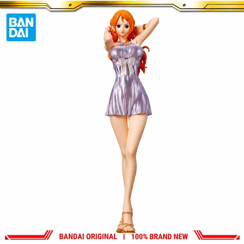 

In Stock Bandai Original Banpresto One Piece Nami Action Figure Model Doll Brand New Boxed Anime Characters Toys Model Garage