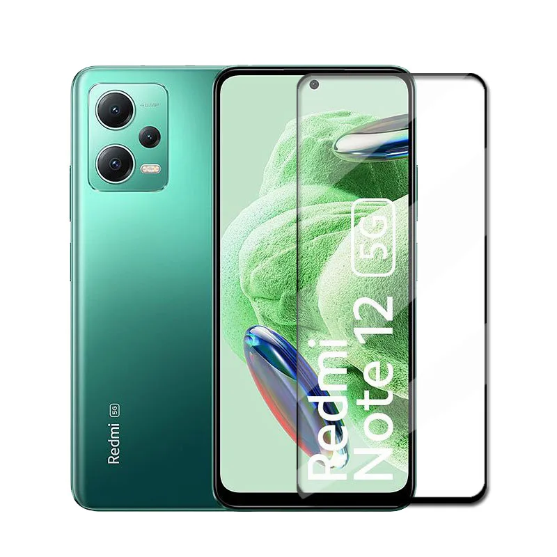 Xiaomi Redmi Note 12 Screen Protector Tempered Glass Redmi Note 12 Glass Protective Phone Lens Film Redmi Note 12 کے لیے