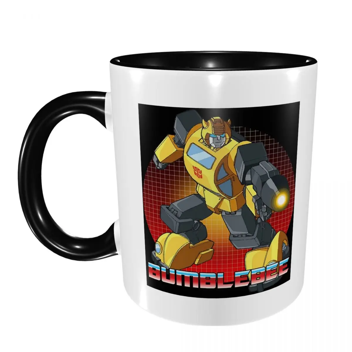 Bumblebee Autobot Transformer G1 Mug Funny Ceramic Coffee Cups Tea Mugs Milk Cup Drinkware Gifts for Woman Man
