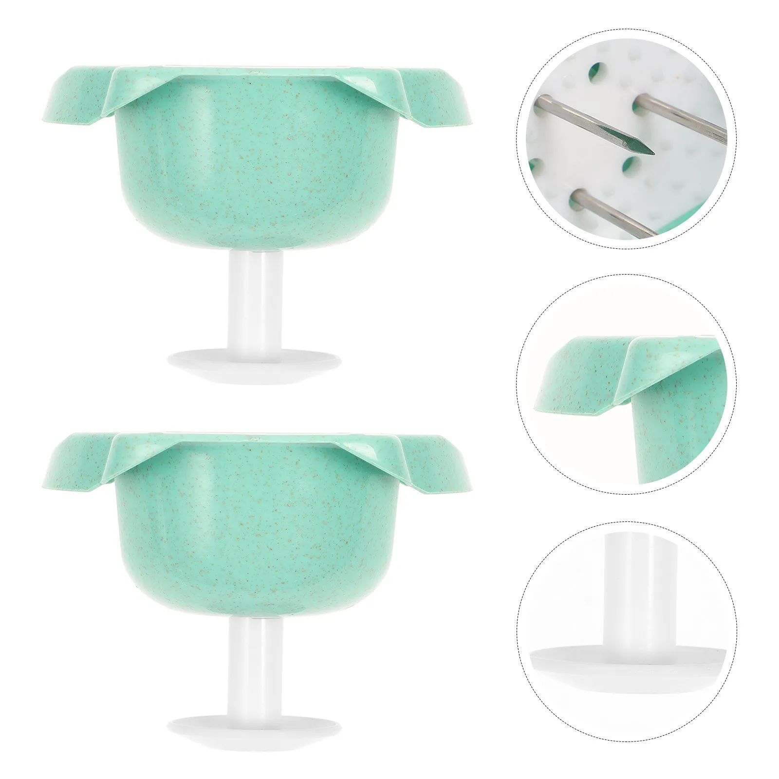 2Pcs Kitchen Finger Protector for Safe Cutting, Grating & Slicing Vegetables and Fruits – Non-Slip Ergonomic Food Holder