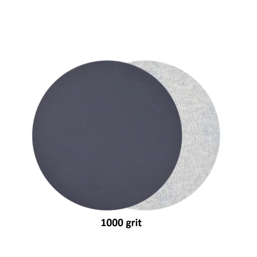 25pc 3inch Disc Sandpaper 75mm Sandpaper Hook&Loop Sanding Water/Dry Sand Paper Flocking Back Velvet Sandpaper 1000-5000 Grit