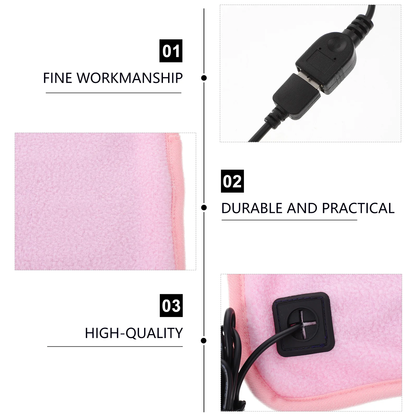 

1pc Usb Heated Mat For Reptile Pet Heating Pad Winter Warming Mat Turtle Lizard Snake Terrarium Small Animal Supply