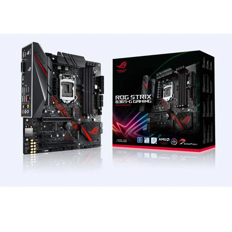 NEW ASUS ROG STRIX B365-G GAMING Motherboard Intel LGA-1151 B365 mATX Dual M.2, HDMI, DVI, SATA 6 Gbps  Gaming Motherboard