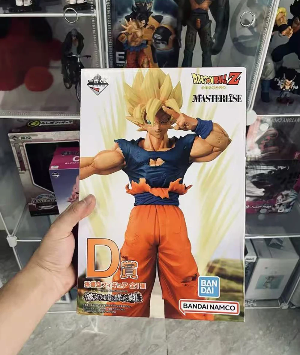 

100% Original in Stock Bandai Spirits Ichiban Kuji Dragon Ball Z Son Goku SSJ Anime Figure Action Figure Garage Kit Collection