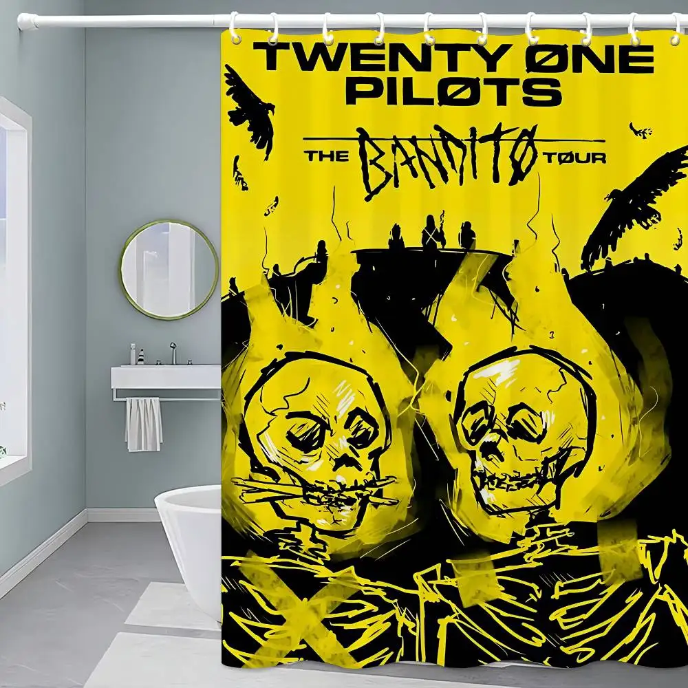 

Занавеска для душа Band T Twenty O-One P-Pilots — водоотталкивающая и герметичная, устойчивая к плесени и плесени для