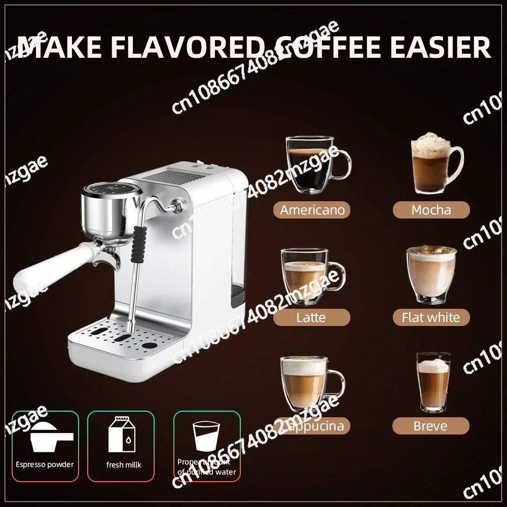 Original New Italian Semi-Automatic Espresso Coffee Maker Commercial Grade Machine for Office Home Cafe and Car for Hotels