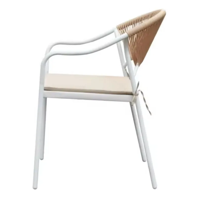 Stackable garden furniture, outdoor coffee table, chair, outdoor balcony, courtyard, outdoor waterproof rest