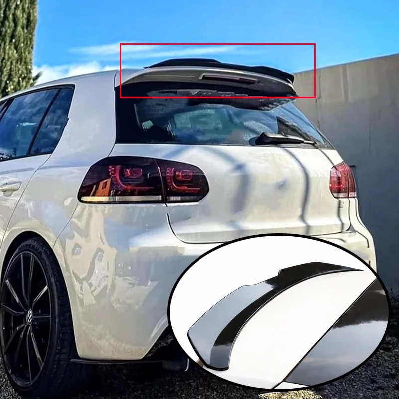 For Volkswagen Accessories VW Golf 7 Mk7 Mk6 Mk5 Mk4 GTI GTD Car Rear Roof Spoiler Extention ABS 99Cm
