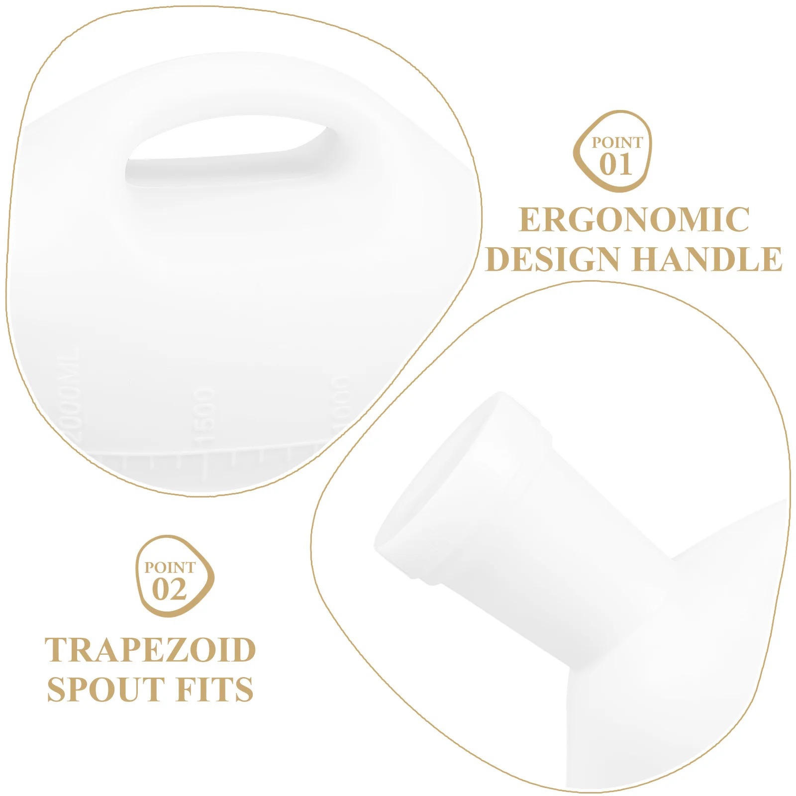 

1Pcs Portable Urinal Plastic Toilet Men 2000ml Beige Emergency Travel Camping Pee Bottle Outdoor Portable Toilet