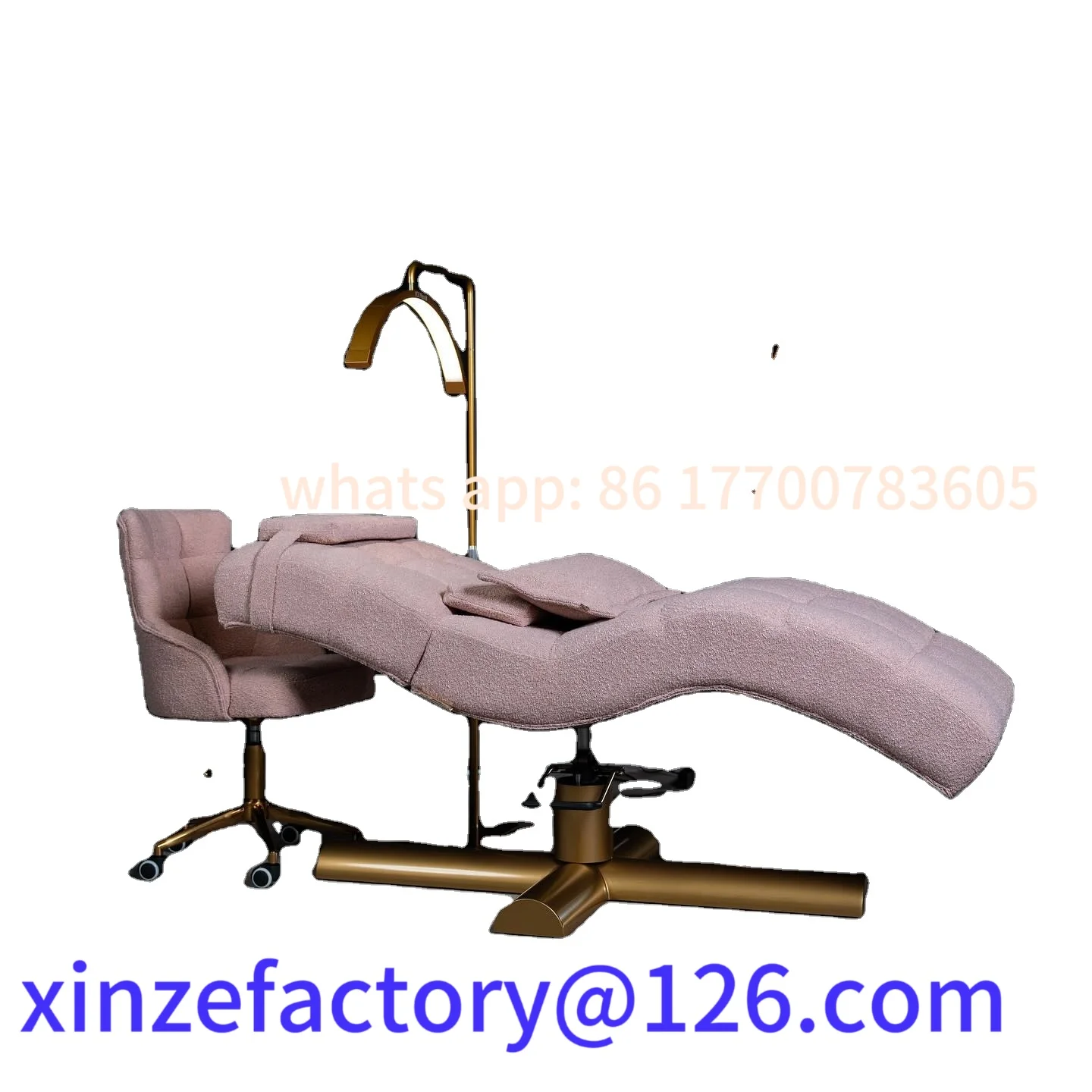 

Customizable High Quality Eyelash Foam Spa Beauty Bed Curved Topper Beauty Salon Lash Mattress Bed