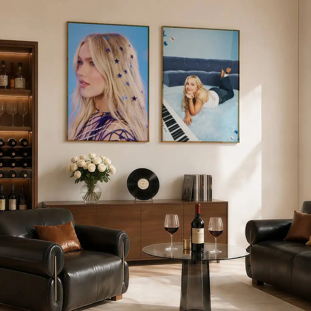 singerF-Freya S-Skye Posters Wall Art Retro Painting Home Room Cafe Club Dorm Wall Decor