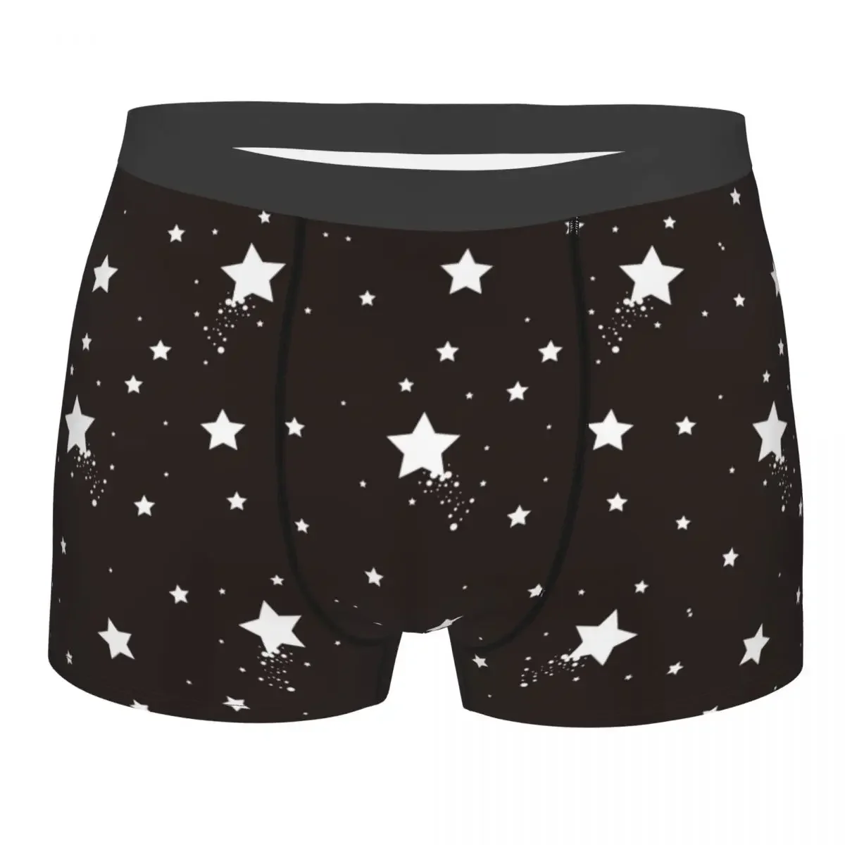 Men's s Underwear Black ry Sky Printed Boxer Shorts Panties Homme Breathable Underpants Plus Size