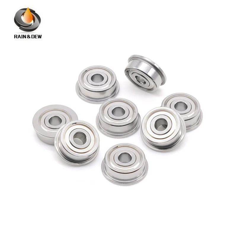 10 Stück MF682ZZ Flanschlager 2 x 5 x 2,3 mm MF682 für RC-Modell Flanschlager ABEC-7 F692ZZ 2 x 6 x 3 mm F695ZZ 5 x 13 x 4 mm F6700ZZ 10 x 15 x 4 mm – Detail 1