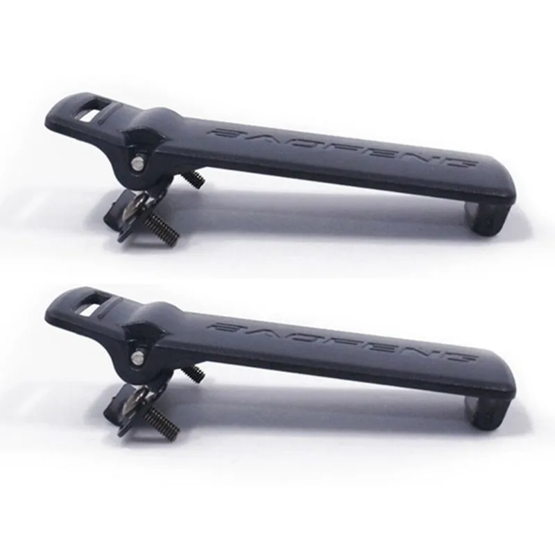 Baofeng UV-5R 양방향 라디오 UV5R 라디오 액세서리에 대 한 2Pcs 워키 토키 예비 부품 백 벨트 클립