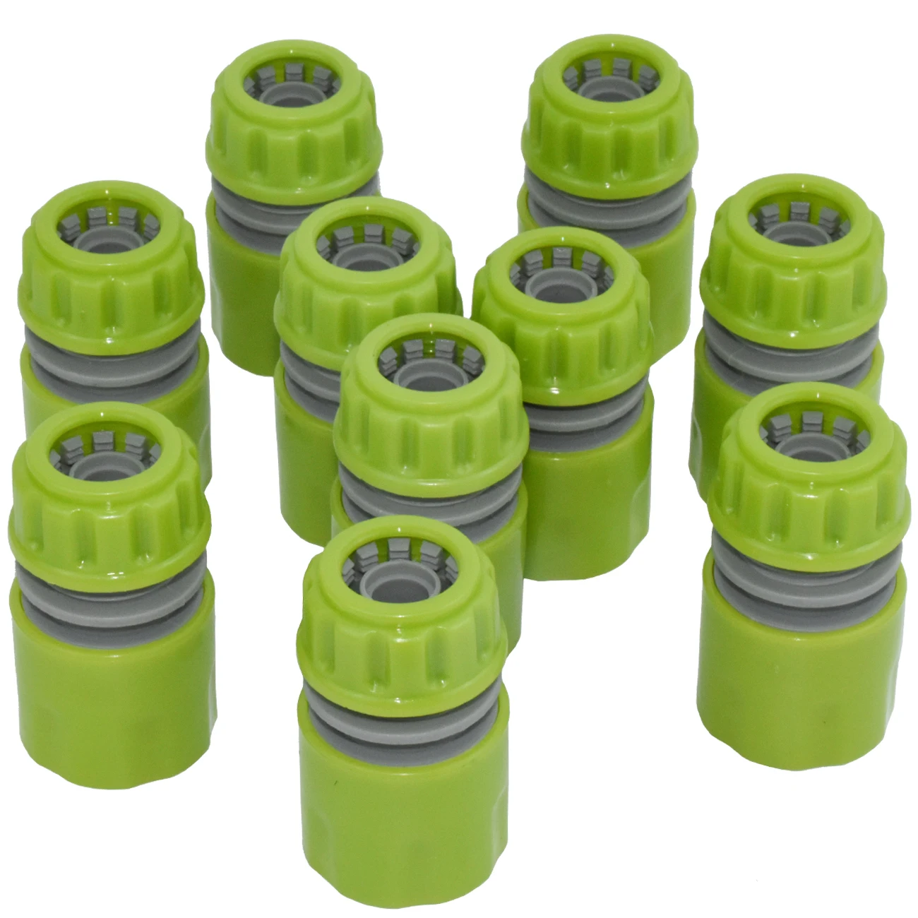 

Sprycle 10pcs 1/2'' Hose Garden Tap Water Hose 16mm Pipe Quick Connector Extension Adapter Fitting Repair Watering Greenhouse