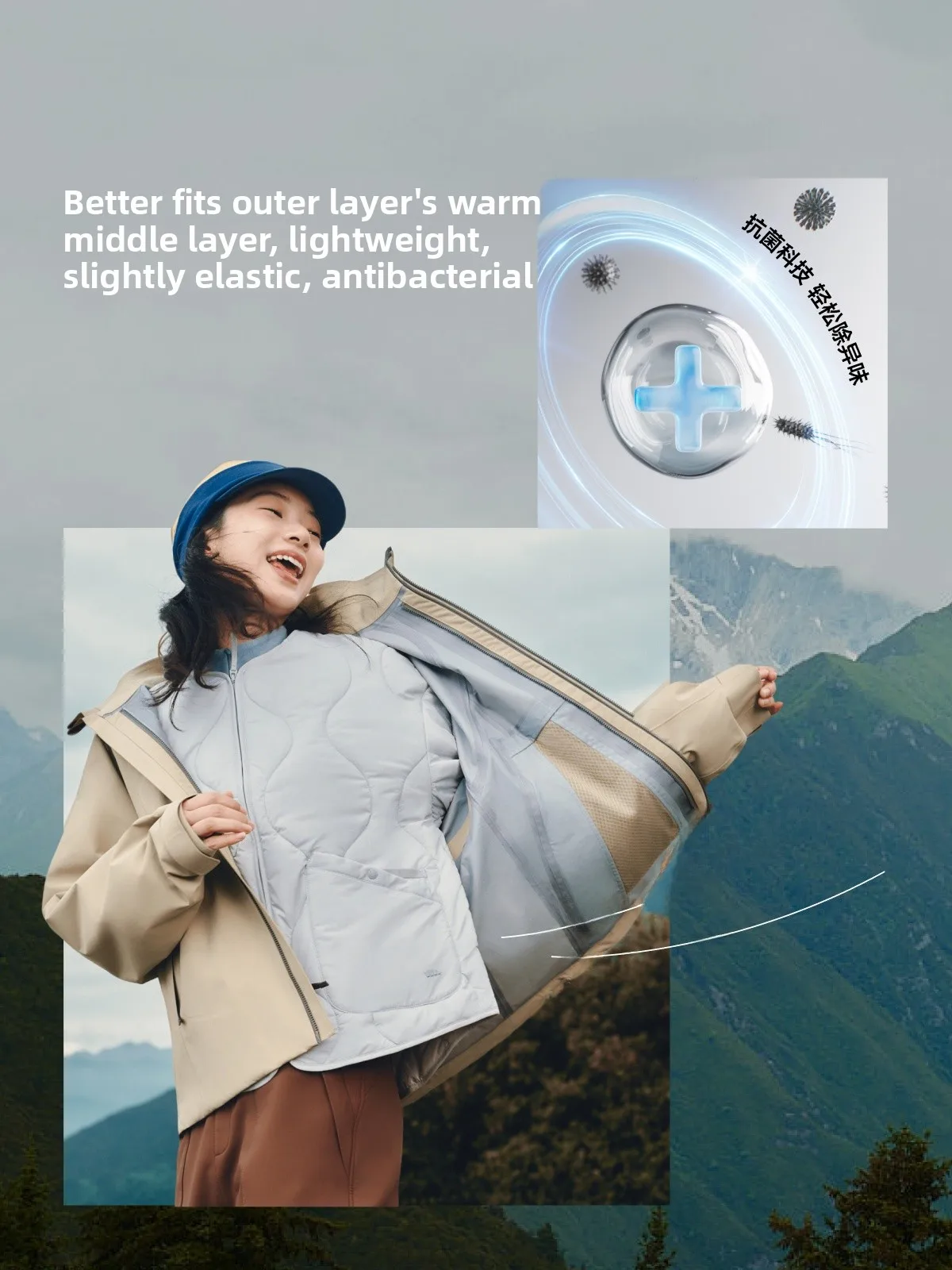 

Banana Le Women's Light Fluffy Jaet CL002 New Autumn Winter Warm Loose Bread Sle Thin Cotton Outerwear Coat