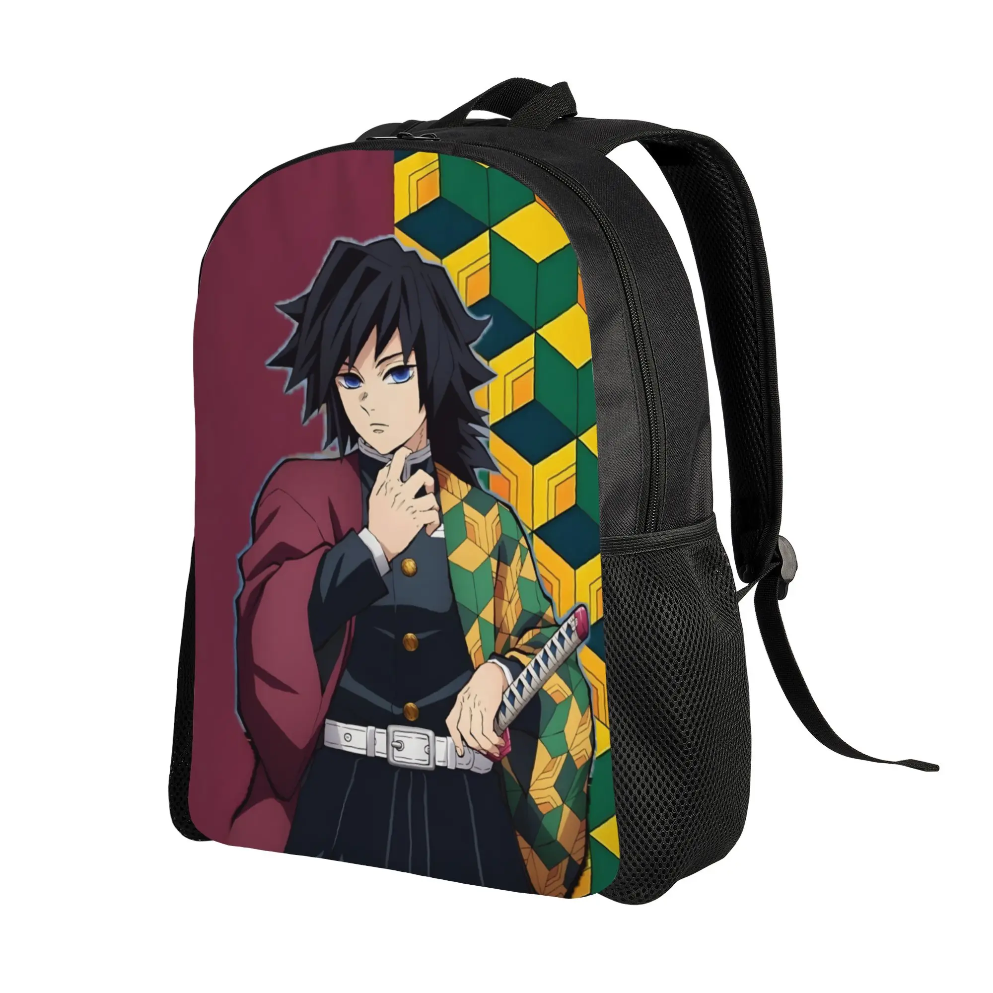 1Piece Backpack Giyuu's Clothes New School Year Storage Bag For School  Demon Slayer Gift New Term Starts