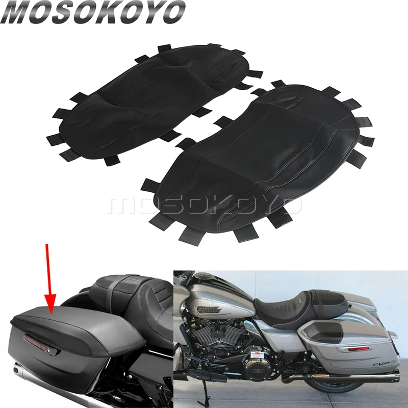 Motorfiets Harde Zadeltas Deksel Covers Zijdeksel Bras Voor Harley 2023 2024 Touring CVO Street Road Glide FLTRXSE FLHXSE FLTRXSTSE