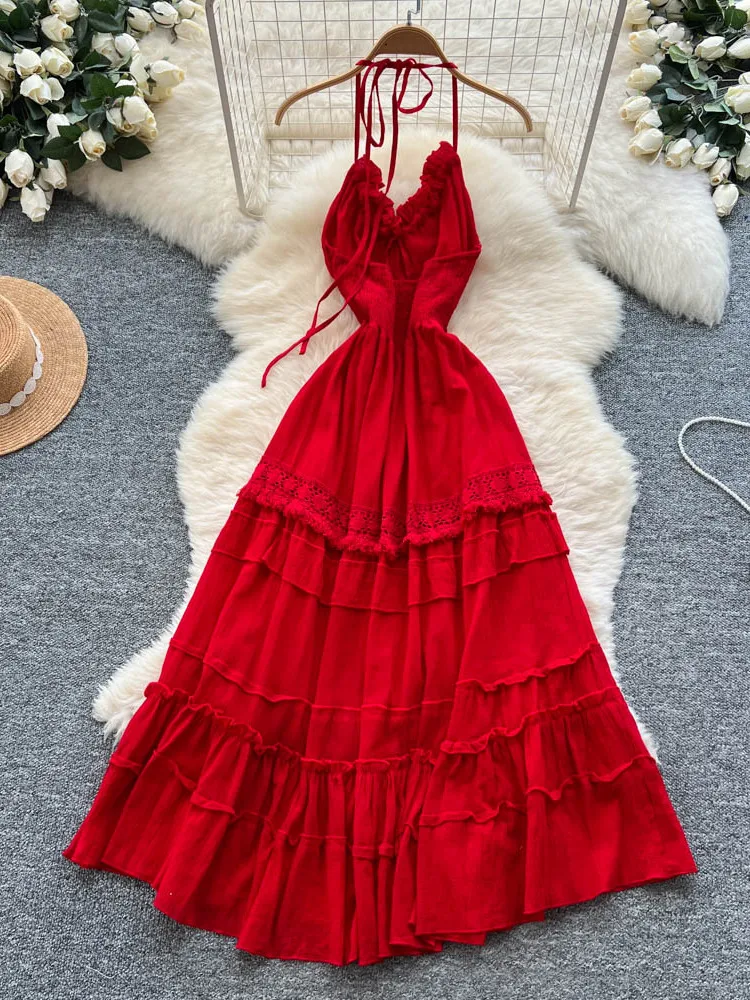 تنورة Ele Bal Summer Dr للسيدات بتصميم حزام مثير تنورة ميدي على شكل حرف a صورة ظلية عالية الخصر ort Sve كورية Sle