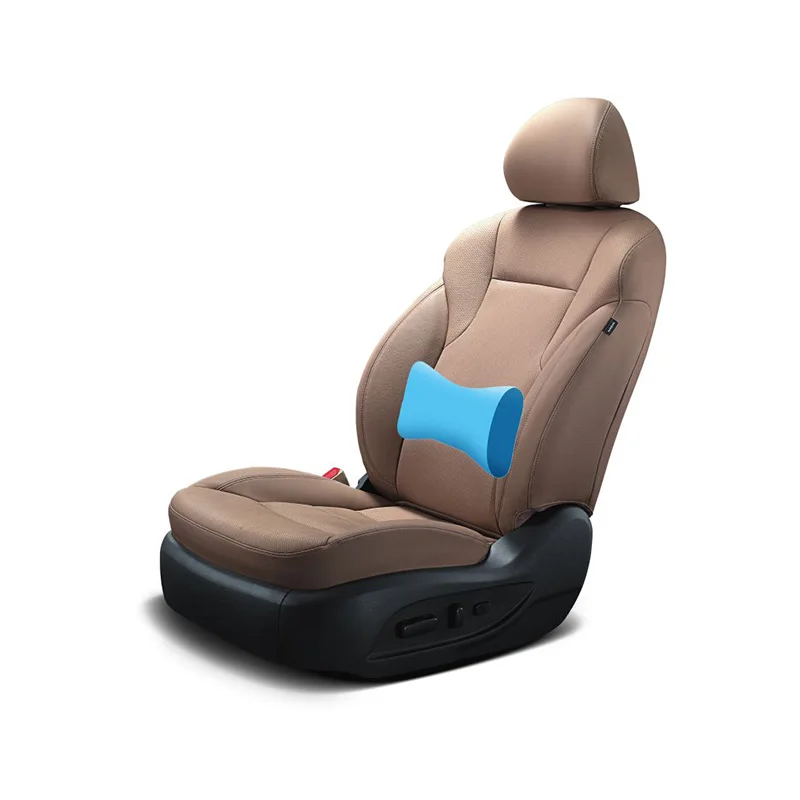 Pneumatic 2-way car seat air lumbar support electric automatic electronic air pump inflation embedded