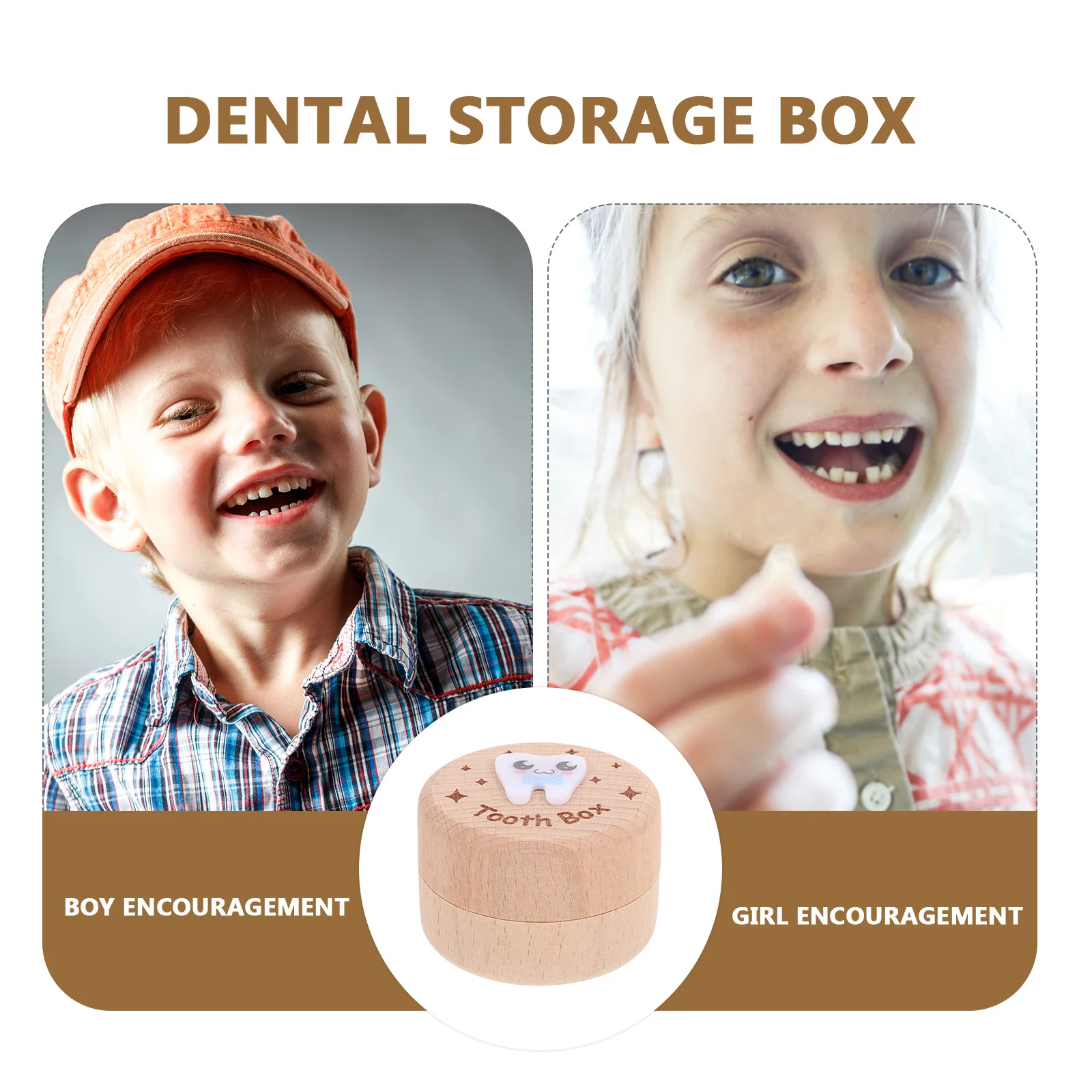

Деревянная крошечная коробка для зубов, держатель для первых зубов для младенцев, органайзер для хранения детских зубов, держатель-органайзер для зубов, коробка для хранения волос плода