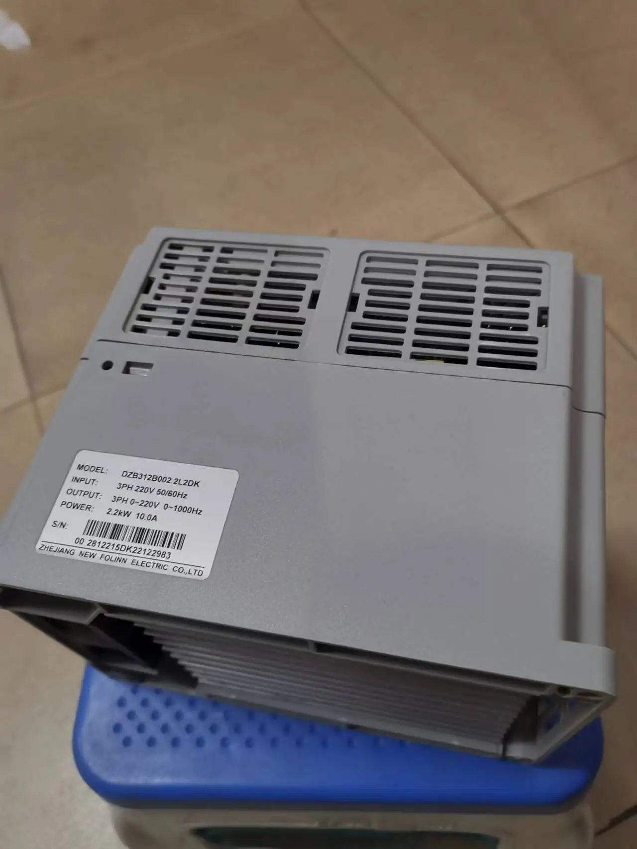 Fuling-inversor para máquina de grabado, 2,2kw, 220v, en lugar de DZB612B002.2L2DK