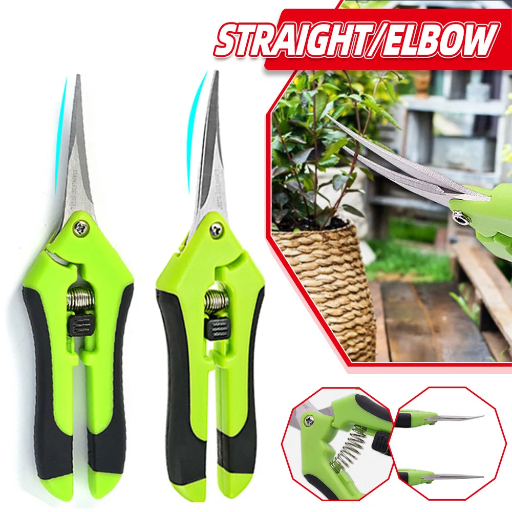 

Gardening Pruning Shears Garden Tools Secateurs Bonsai Gardening Scissor Pruning Tool Grape Fruit Picking Weed Household Potted