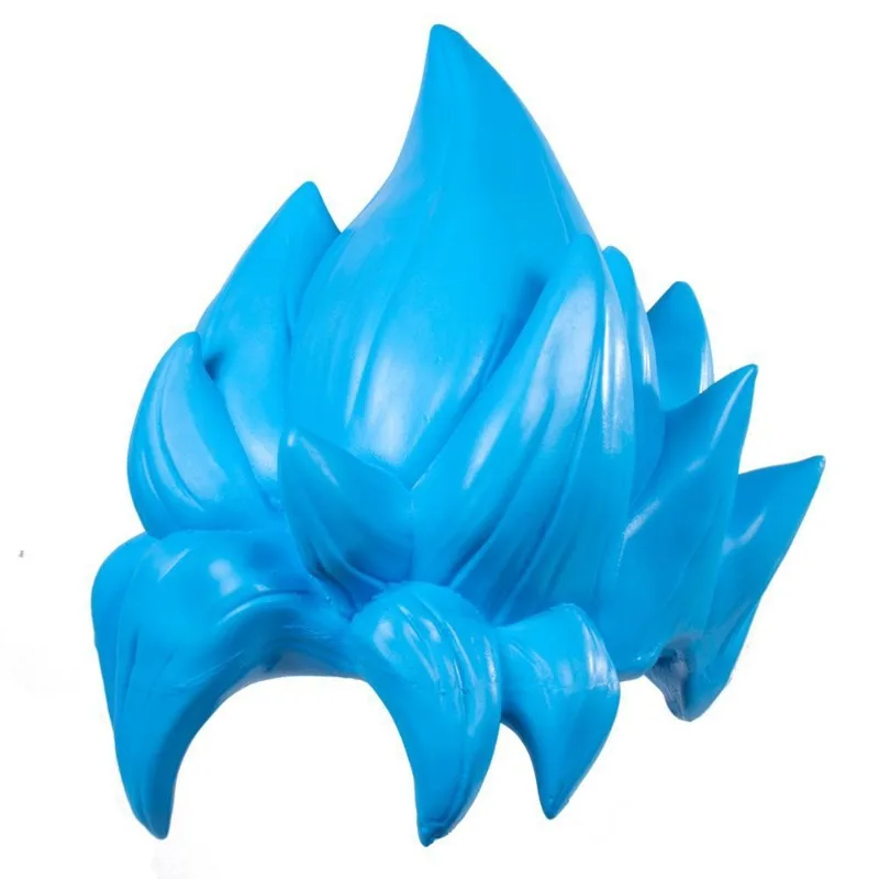 Dragon ball son goku peruca cosplay anime halloween látex capuz para homem rpg super saiyan peruca adereços chapelaria acessórios
