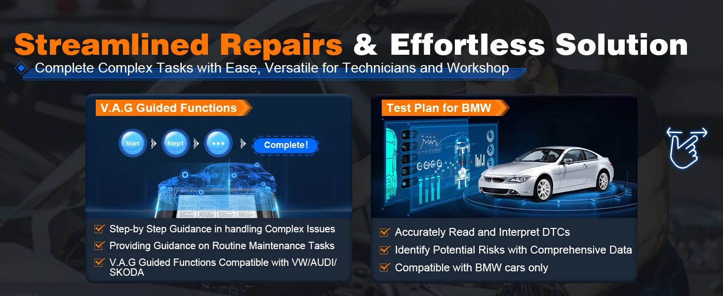 2026 XTOOL D9S BT Automotive Scanner Schlüsselprogrammierer ECU-Codierung OBD2-Diagnose Topologie-Karte mit 45+ Resets FCA SGW DOIP CANFD – Detail 8