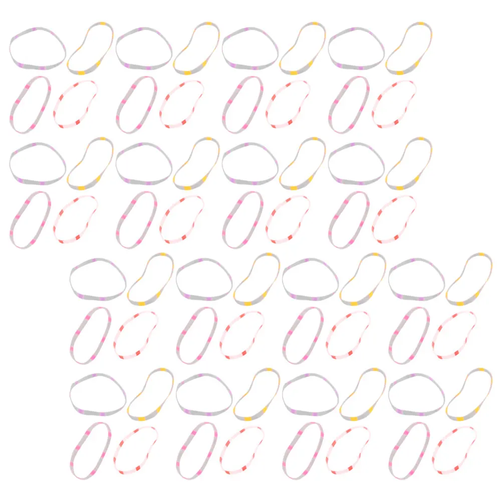 1000 قطعة من أربطة الشعر المرنة السميكة للأطفال أربطة مطاطية ملونة نابضة بالحياة تثبيت آمن وقوي وقابل للتمدد ومتعدد الاستخدامات وآمن للاستخدام
