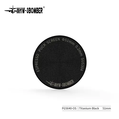 MHW-3BOMBER 51/53/58.5mm Puck Screen 0.2/0.8mm Metal Reusable Coffee Filter for Espresso Portafilter Basket Coffee Accessories - Image 10