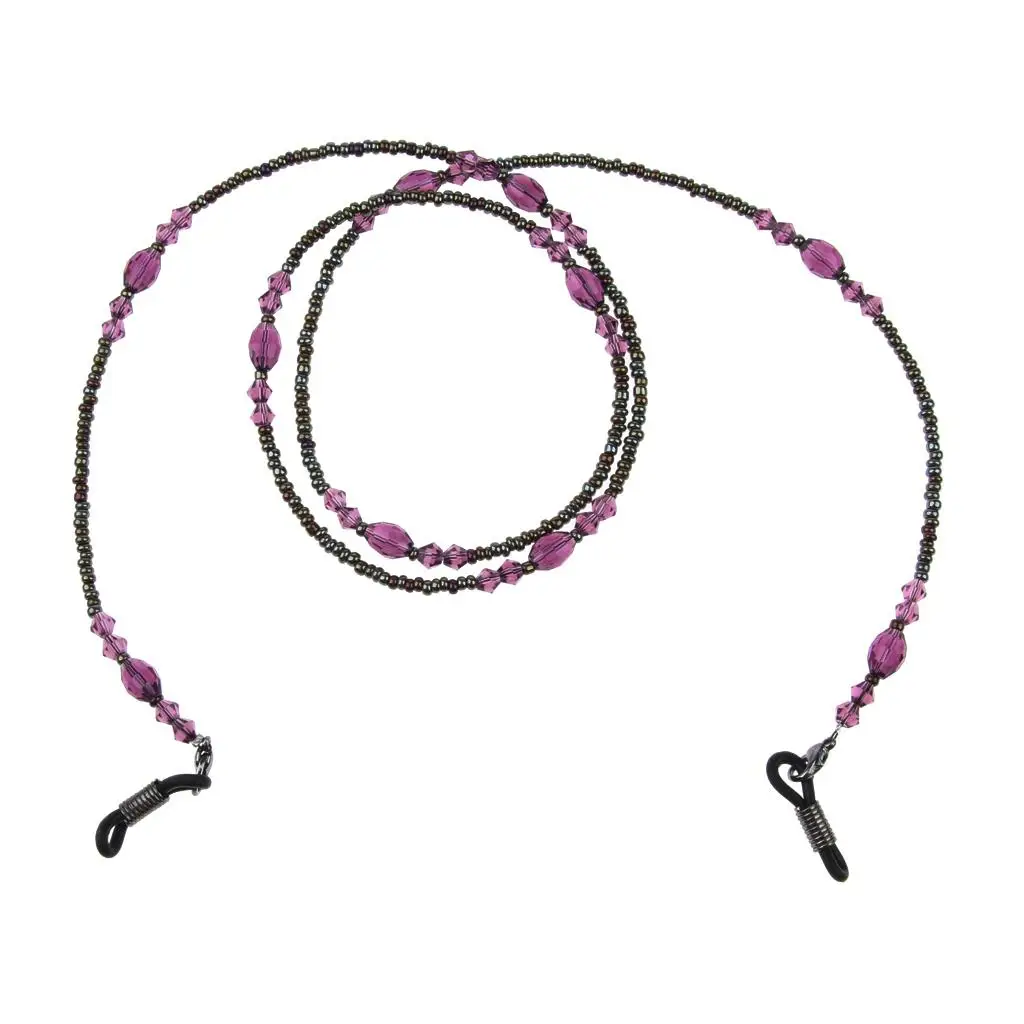 

Hiking Travel Beaded Eyeglasses Sunglasses Holder Retainer Cord